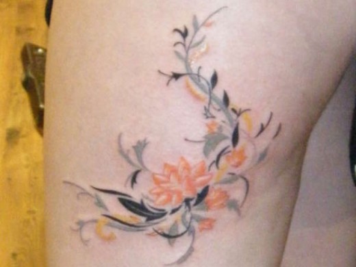 Small Flower Tattoo