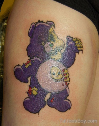 Small Bear Tattoo