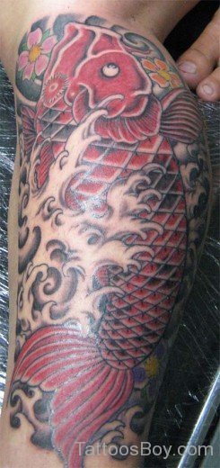 Amazing Asian Tattoo  On Shoulder