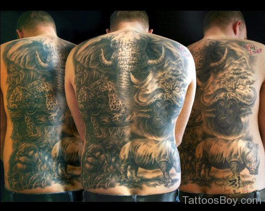Best African Back Body Tattoos