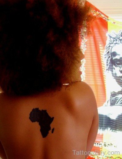 nked African Tattoo On Back