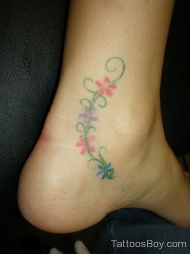 Stylish Ankle Tattoo