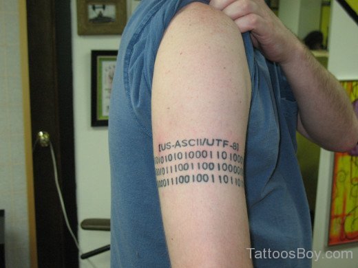 Wording  Armband Tattoo Design