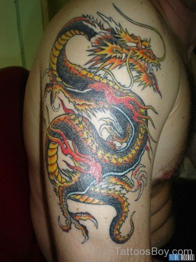 Dragon  On Shoulder