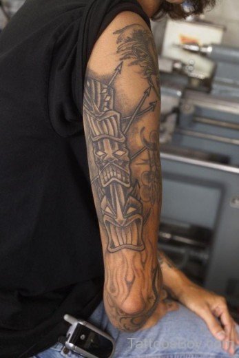 Elegant Arm Tattoo Design