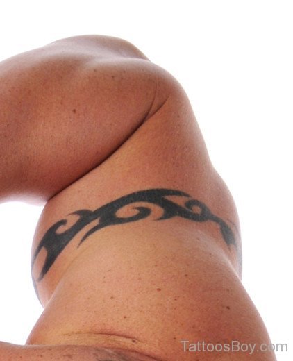 Funky Tribal Armband Tattoos Design