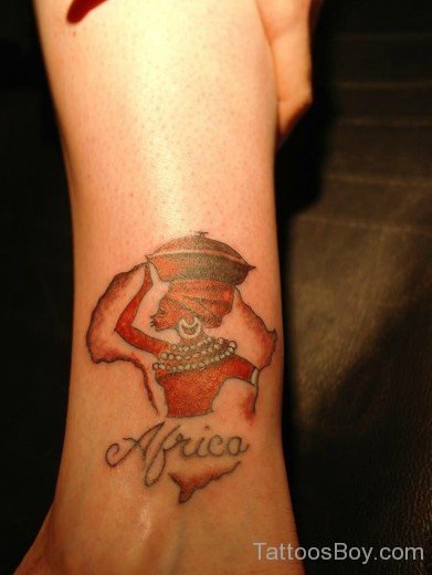 Funny African Tattoo 