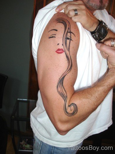 Funny Arm Tattoo 