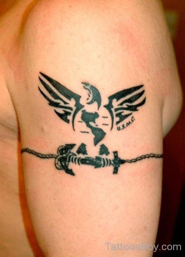 Funny  Eagle Tattoo  Armband