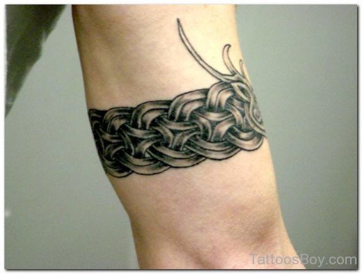 Beautiful Celtic Grey Tattoo Armband 