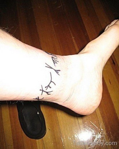 Nice Ankle Tattoo