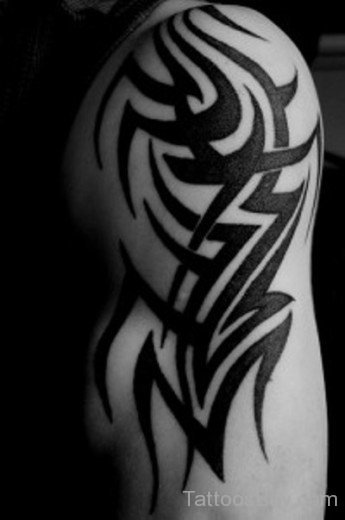Best Tribal  Tattoo Design On Arms 