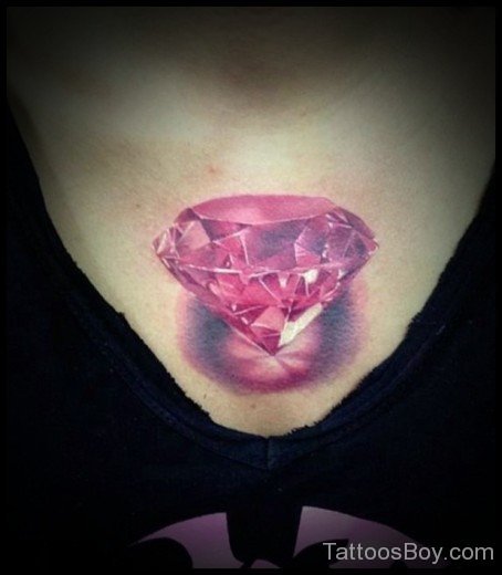 Pink Diamond Tattoo Designs