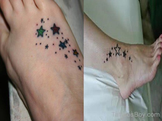 Stars On Ankle 