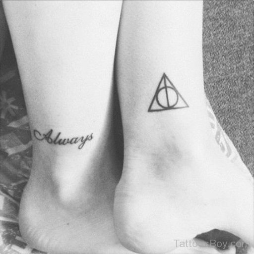Stylish And Cool Ankle Tattoo