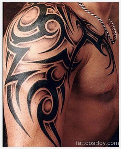 Stylish Tribal  Arms Tattoo Design