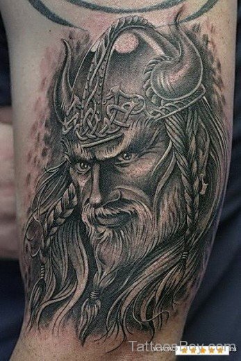 Warrior Tattoo On Arm