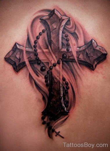 Amazing Cross Tattoo Design