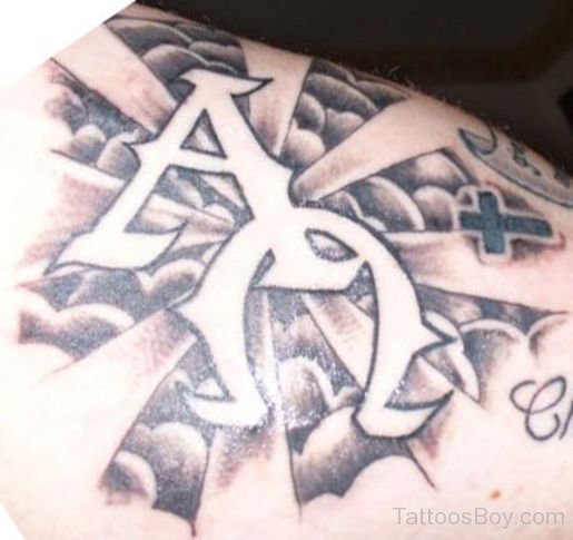Anchor Tattoo On Chest