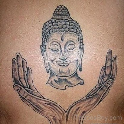 Awesome Religious Buddhist Tattoo Design