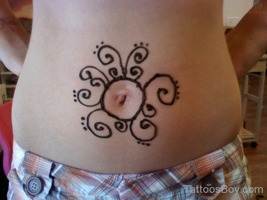 Beautiful Belly Tattoo