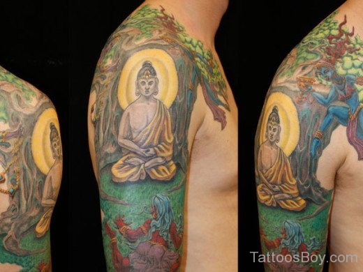 Best Buddhist Tattoo Design
