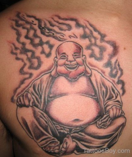 Buddhist Laughing Tattoos Design
