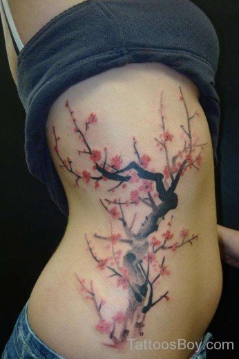 Cheery Tree On Rib