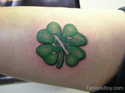 Clover Tattoo On Arm