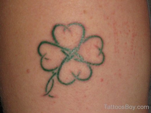 Clover Tattoo On Arm