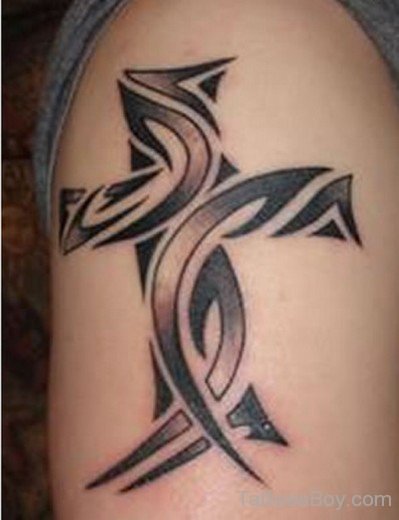 Amazing Cross Tattoo