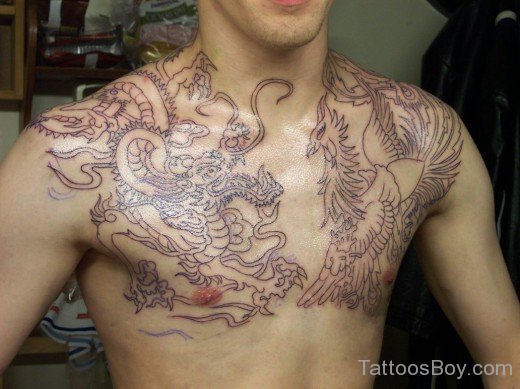 Awesome Chest Tattoo