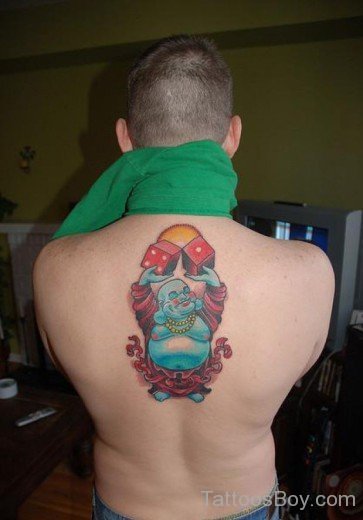 Fuuny  Tattoo On  Back