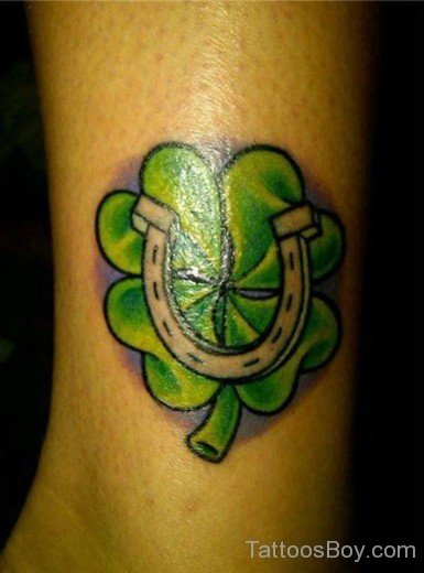 Good Clover Leaf Tattoo