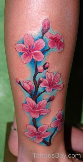 Gorgeous Flower Tattoo Design