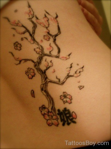 Nice Flower Tattoo Design