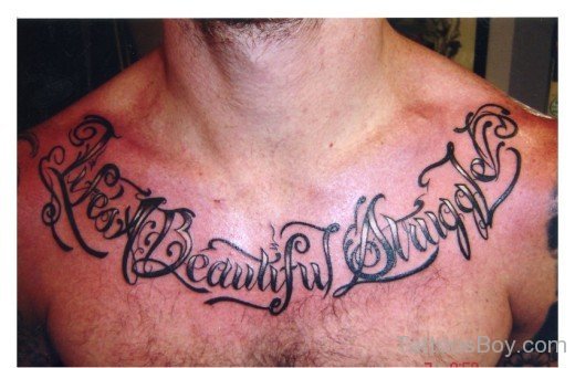 Wonderful Words On Chest