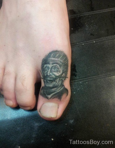 Amazing Toe Tattoo