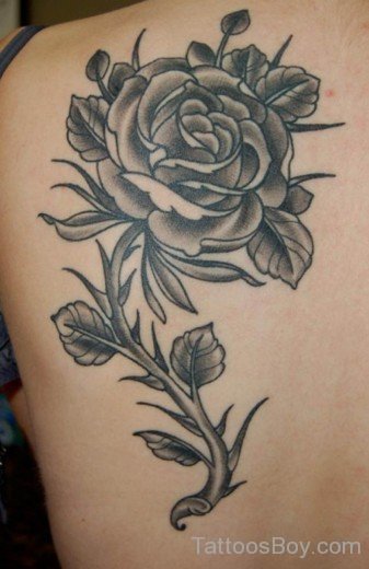 Attractive Flower Tattoo Design