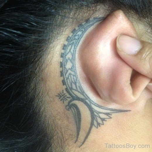 Awesome Ear Tattoo