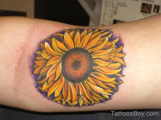Awesome Sunflower Tattoo