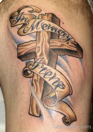 Beautiful Cross Tatoo