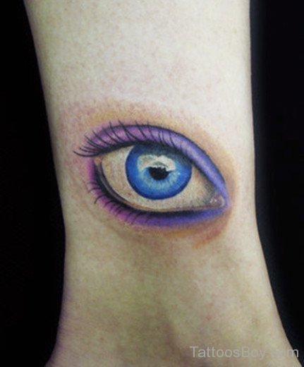 Attractive Eye Tattoo Design