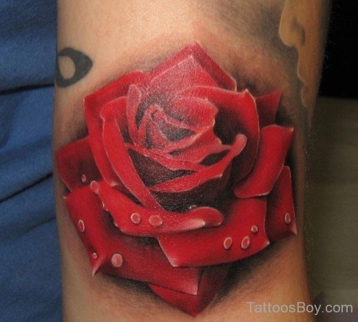 Cool Rose Tattoo Design