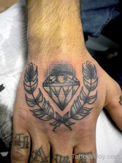 Diamond Tattoo On Hand