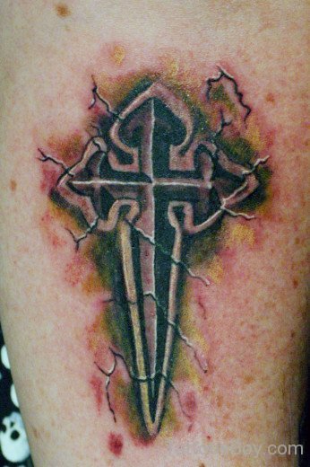 Gorgeous Cross Tattoo