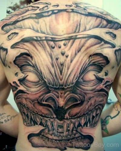 Impressive Skull Tattoo Design