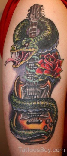 Delightful Snake Tattoo