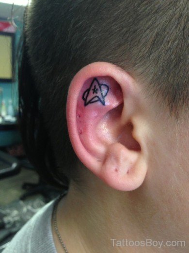 Wonderful Ear Tattoo