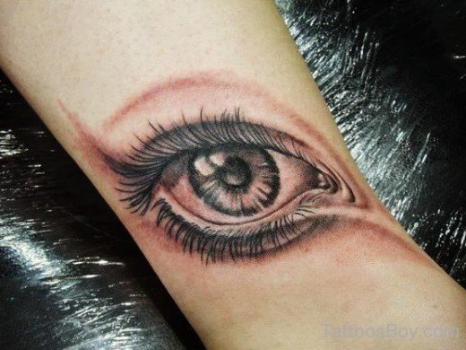 Wonderful Eye Tattoo On Wrist